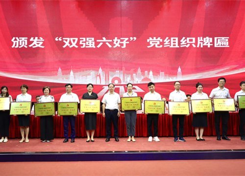 集团党支部陆续2年获评昭通市非公有造经济组织“双强六好”党组织